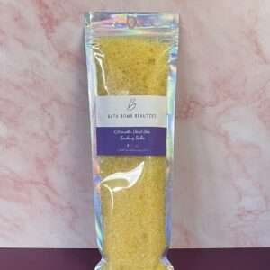 Citronella Dead Sea Salt Soaking Salts