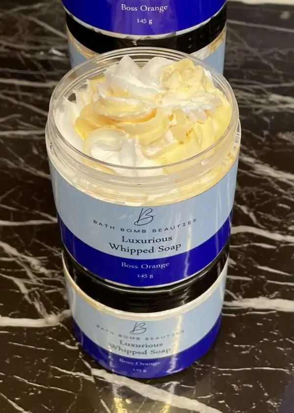 Boss Orange Luxurious Whipped Soap