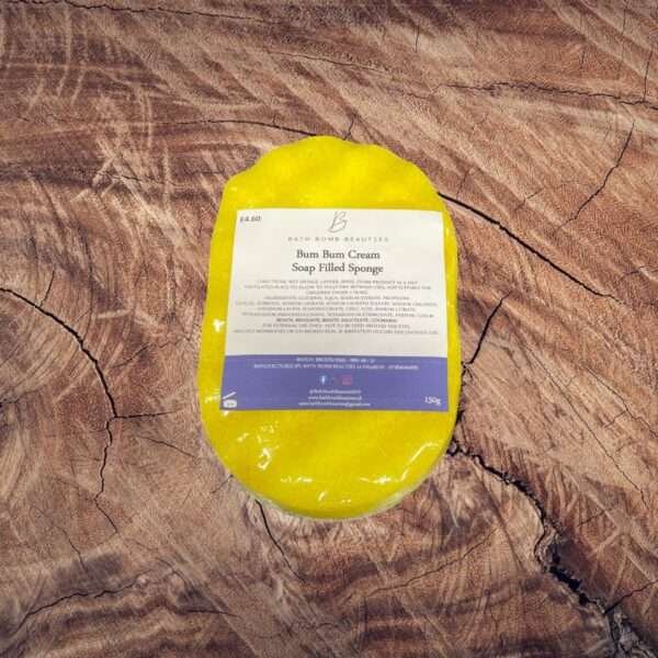 Bum Bum Cream Exfoliating Soap Sponge