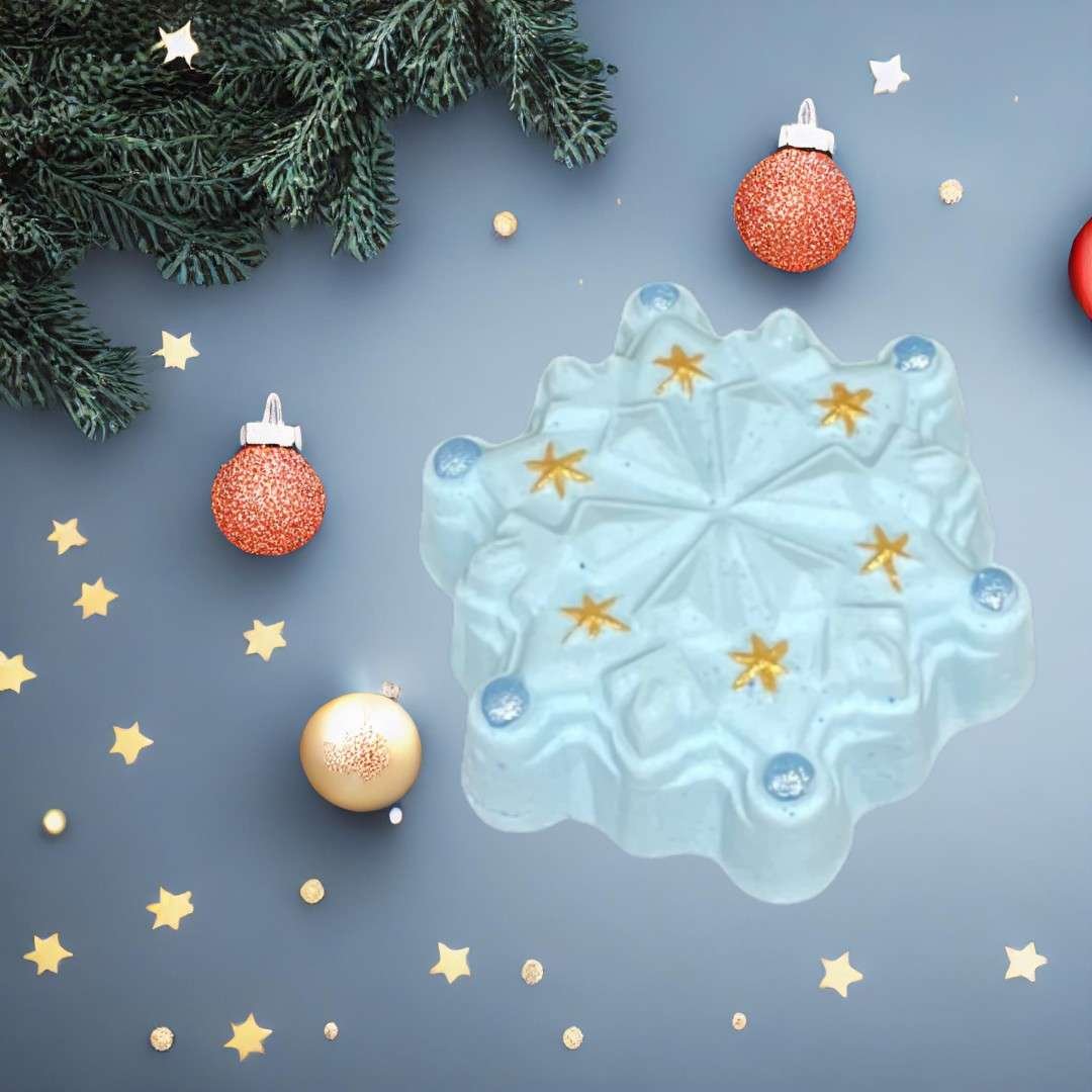 Winter Wonderland Bath Bomb (Snowflake)