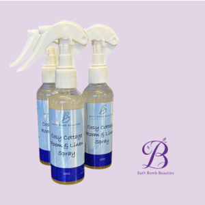 Cosy cottage luxury room and linen spray